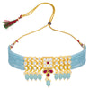 Sukkhi Eye Catching Gold Plated Choker Necklace Set For Women (NS100450)