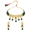 Sukkhi Modern Gold Plated Choker Necklace Set For Women (NS100453)