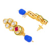 Sukkhi Glamorous Gold Plated Choker Necklace Set for Women (NS100454)