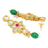 Sukkhi Embellished Floral Gold Plated Choker Necklace Set For Woman