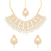 Sukkhi Adorable Gold Plated Choker Necklace Set for Women (NS100582)