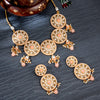 Sukkhi Glamorous Gold Plated Kundan & Meenakari Choker Necklace Set for Women