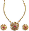 Sukkhi External Gold Plated Necklace Set For Women