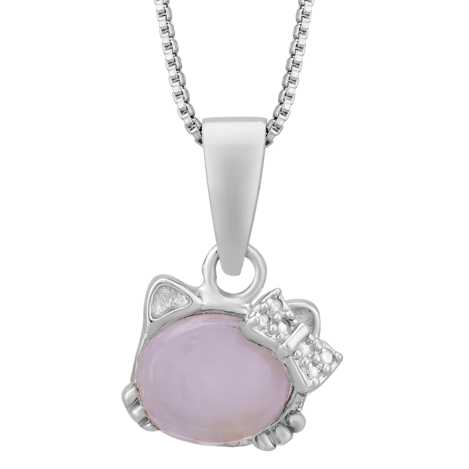 Pissara by Sukkhi Spectacular 925 Sterling Silver Cubic Zirconia Pendant With Chain For Women And Girls|with Authenticity Certificate, 925 Stamp & 6 Months Warranty