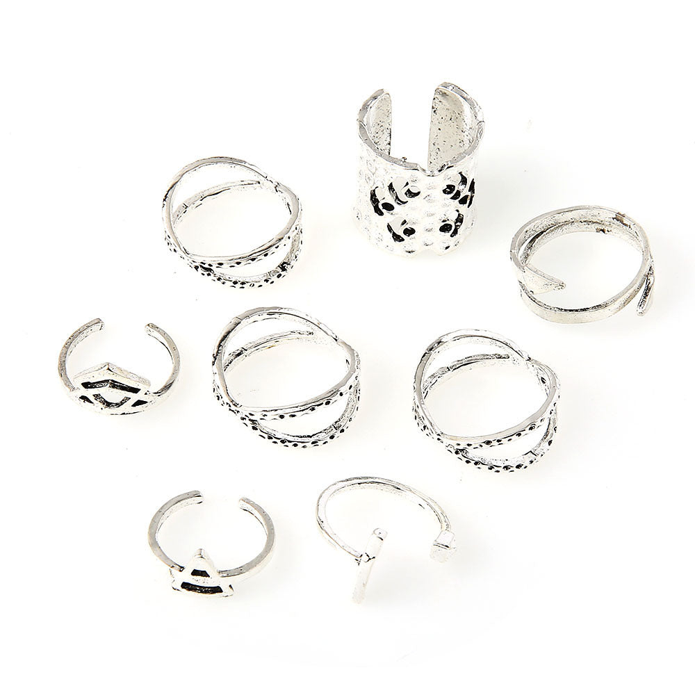 Scintillare by Sukkhi Lavish Oxidised Ring Combo for Women