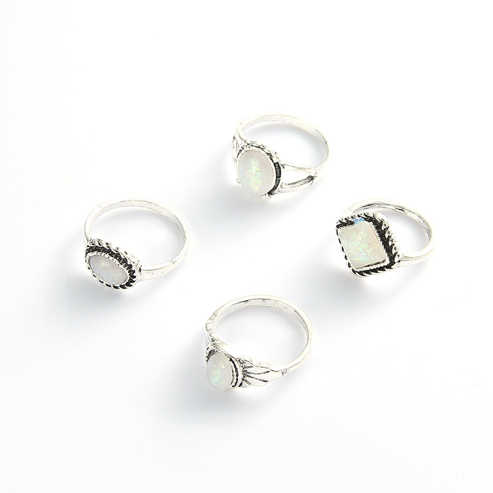 Scintillare by Sukkhi Fabulous Oxidised Ring Combo for Women