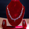 Sukkhi Ruby Oxidised Pearl Choker Necklace Set For Women