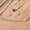 Sukkhi Exciting  Gold Plated Kundan & Pearl Golden Necklace Set for Women