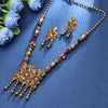 Sukkhi Dollish  Gold Plated Kundan & Pearl Golden Necklace Set for Women