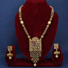 Sukkhi Hunky  Gold Plated Pearl Golden Necklace Set for Women