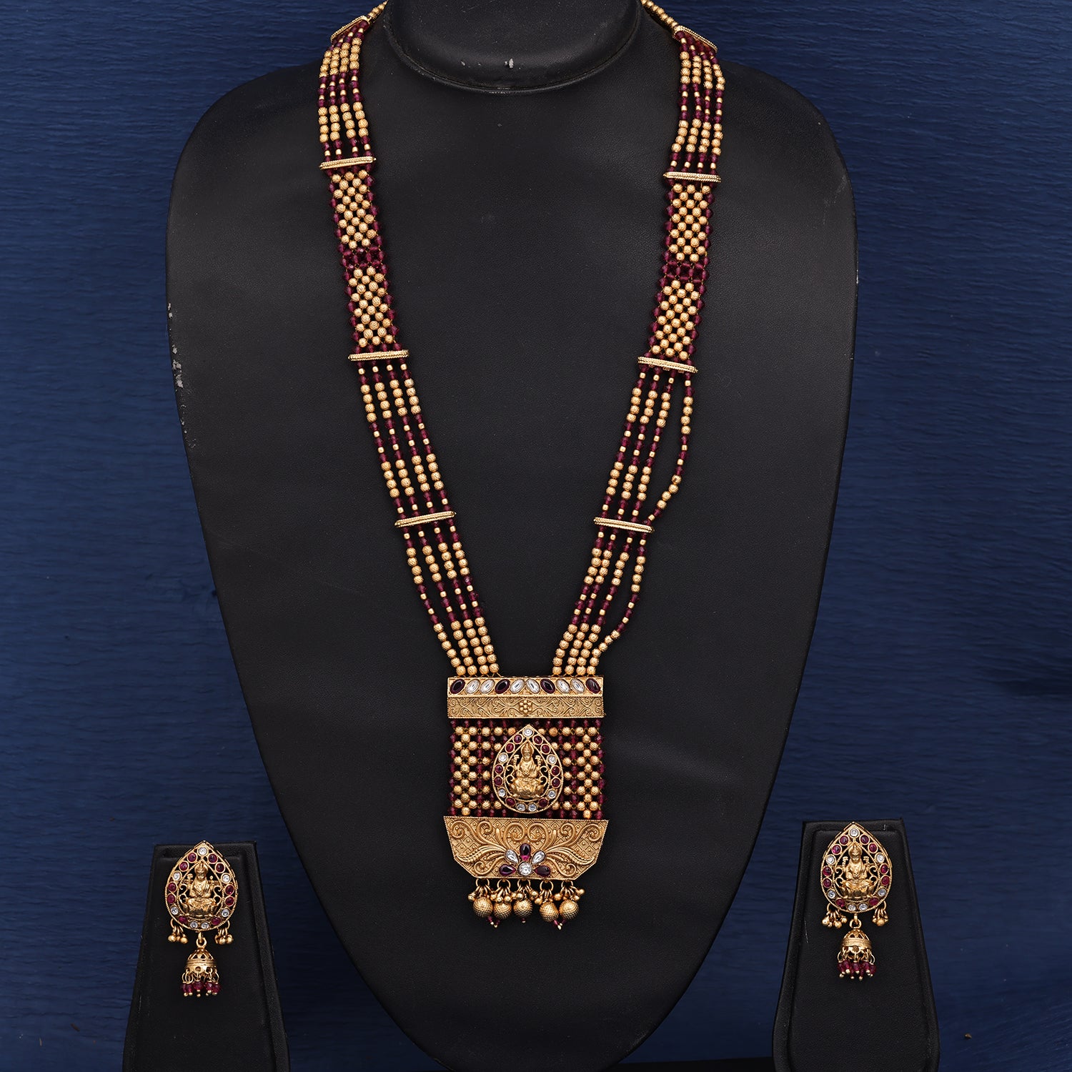 Sukkhi Tolerable Gold Plated Kundan & Pearl Pink Necklace Set for Women