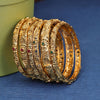 Sukkhi Cunning  Gold Plated NA Golden Bangles for Women