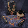 Sukkhi Arresting  Gold Plated Kundan & Pearl Red Dulhan Set for Women