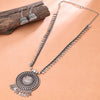 Sukkhi Oxidised Silver Long Necklace Set for Women