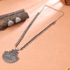 Sukkhi Oxidised Silver Long Necklace Set for Women