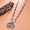 Sukkhi Oxidised Silver NA Peacock Necklace Set for Women