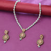 Sukkhi Gold Plated Green Pearl Necklace Set for Women