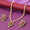 Sukkhi Gold Plated Golden Pearl Necklace Set for Women