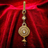 Sukkhi Attractive Golden Gold Plated Kundan & Pearl Chabi Challa for Women