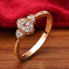 Sukkhi Awesome Golden Gold Plated CZ Ring for Women