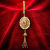 Sukkhi Glitzy Golden Gold Plated Pearl Chabi Challa for Women