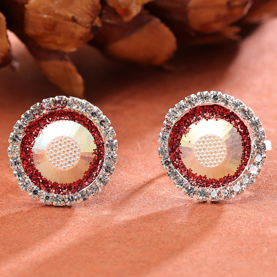 Sukkhi Traditional Silver Rhodium Plated AD Toe Ring for Women