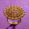 Sukkhi Lovely Golden Gold Plated NA Ring for Women