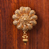 Sukkhi Traditional Golden Gold Plated NA Brooch for Women