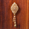 Sukkhi Splendid Golden Gold Plated Pearl Brooch for Women