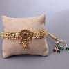Sukkhi Glimmery Golden Gold Plated Pearl Bajuband for Women