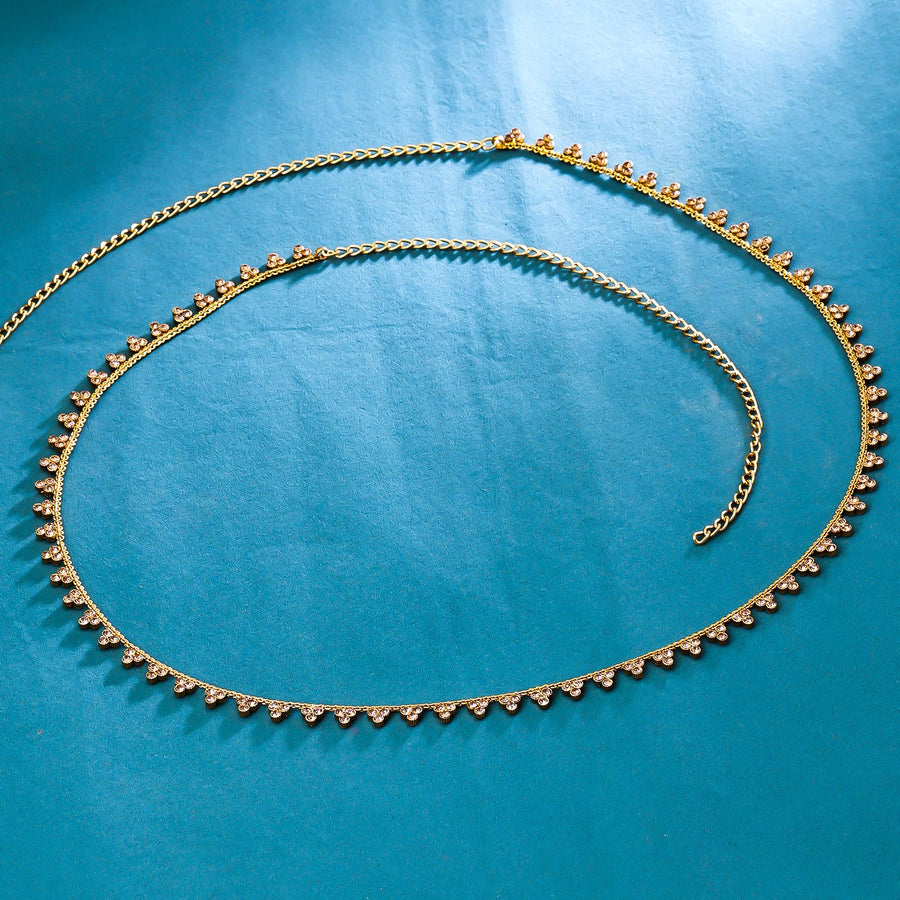 Sukkhi Sparkling Golden Gold Plated Pearl Kamarband for Women