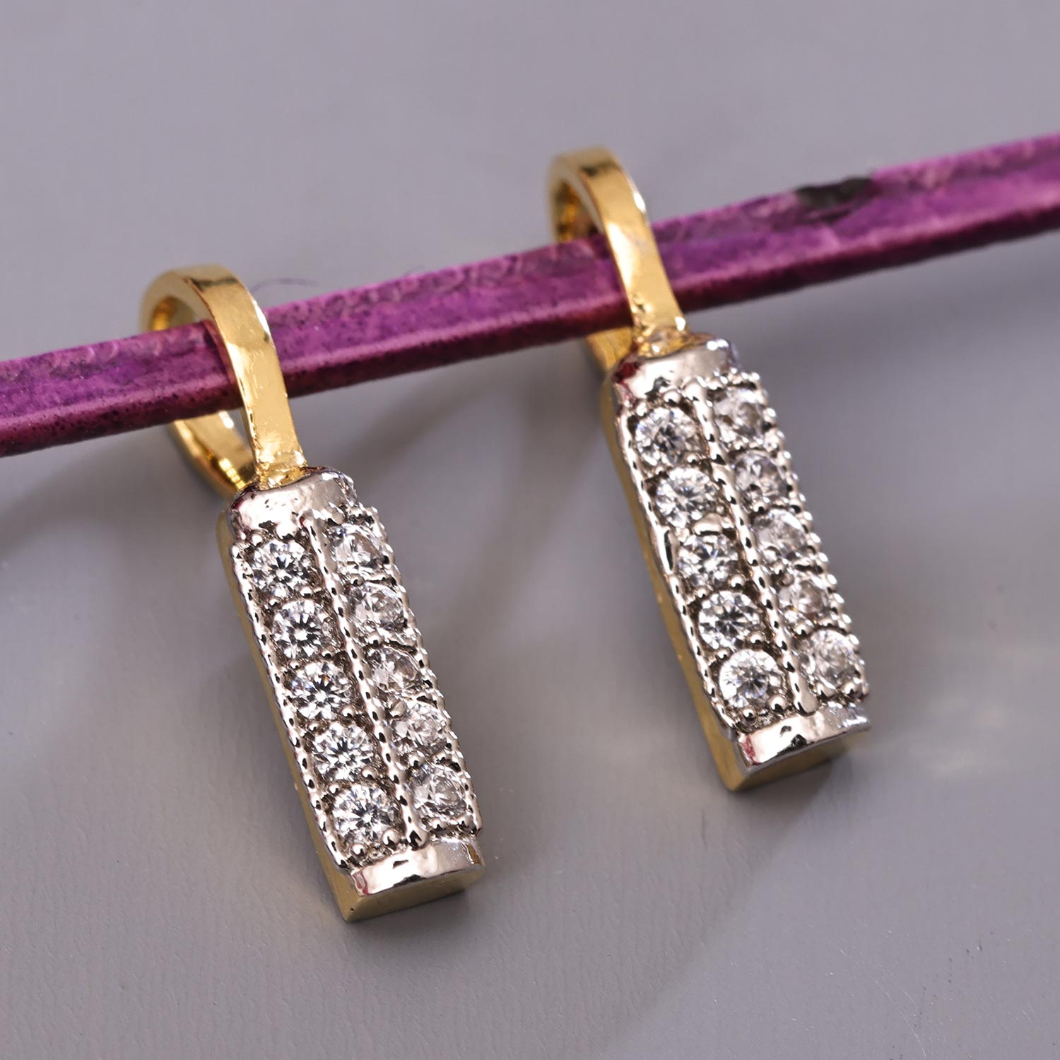 Sukkhi Exclusive Golden Gold Plated CZ Nosepin for Women