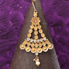 Sukkhi Sparkling Golden Gold Plated Kundan Pasa for Women