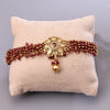 Sukkhi Glorious Maroon Gold Plated Pearl Bajuband for Women