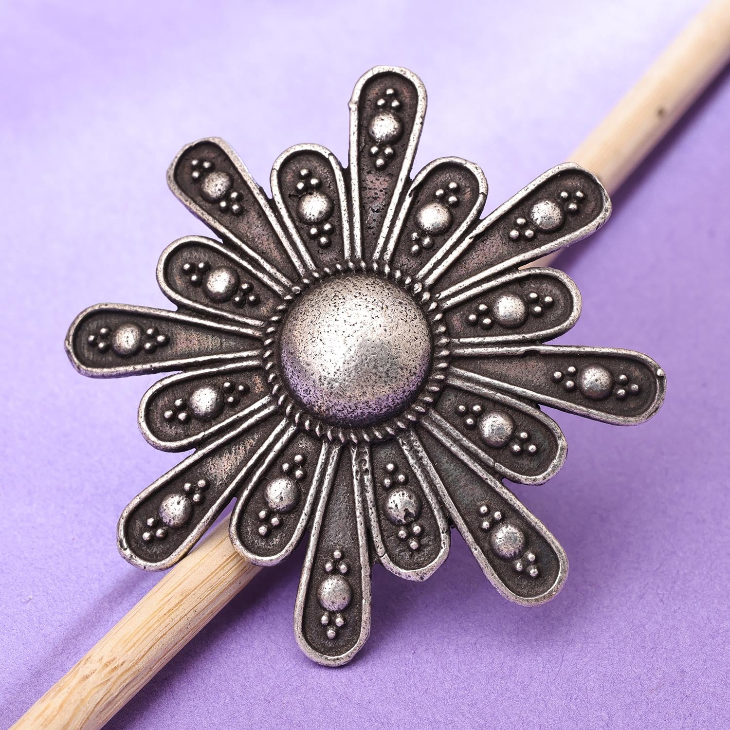 Sukkhi Fabulous Silver Oxidised NA Ring for Women
