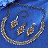 Sukkhi Exciting Gold Plated Golden & White Pearl Choker Necklace Set With Maang Tikka for Women