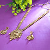 Sukkhi Telegenic Golden Austrian Stone Gold Plated Traditional Necklace Set for Women