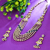 Sukkhi Fancy Multicolor Pearl Gold Plated Traditional Necklace Set for Women