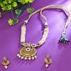 Sukkhi Superfine Multicolor Pearl Gold Plated Traditional Necklace Set for Women