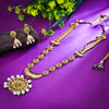 Sukkhi Interesting Golden Kundan Gold Plated Traditional Necklace Set for Women