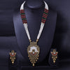 Sukkhi Tantalizing Red Kundan Gold Plated Traditional Necklace Set for Women