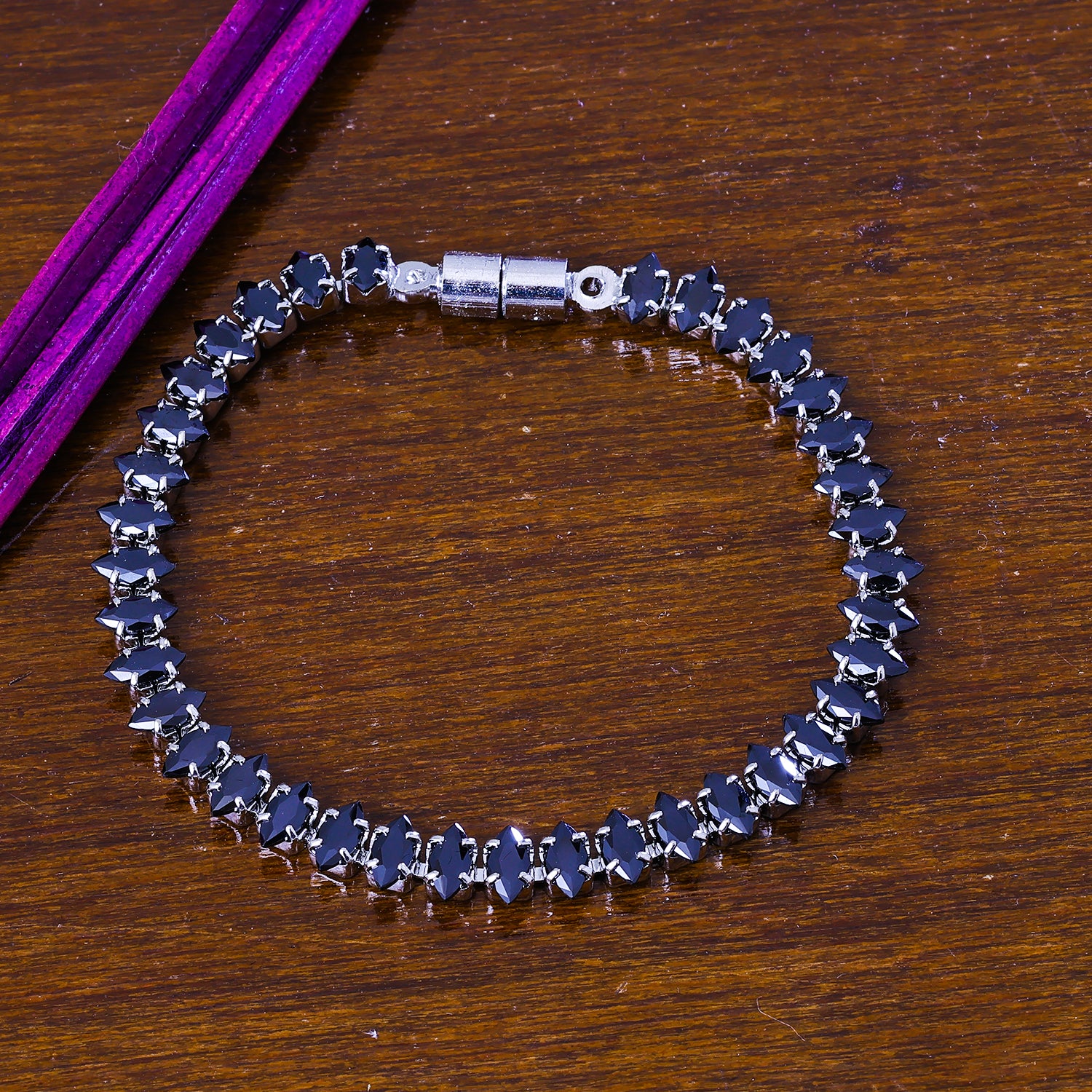 Buy Pretty Oxidised Bracelet Online | Sukkhi - Sukkhi.com