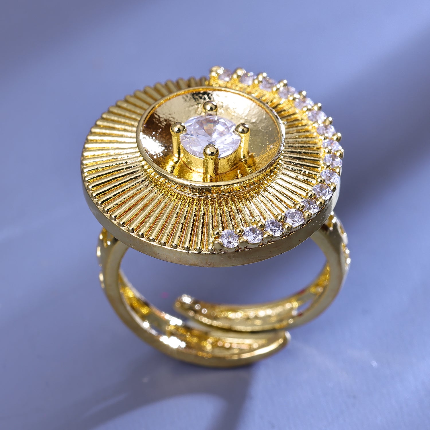 Traditional High Quality Gold Plated Ring – Abdesignsjewellery
