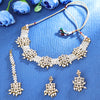 Sukkhi Beguiling Gold Plated Choker Necklace Set For Women