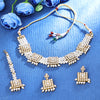 Sukkhi Fancy Gold Plated Choker Necklace Set For Women