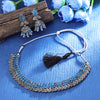 Sukkhi Elegant Oxidised Choker Necklace Set For Women