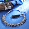 Sukkhi Lavish Oxidised Choker Necklace Set For Women