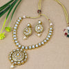 Sukkhi Sparkling Gold Plated  Necklace Set For Women