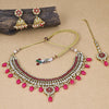 Sukkhi Attractive Gold Plated Choker Necklace Set For Women