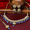 Sukkhi Graceful Gold Plated Choker Necklace Set For Women